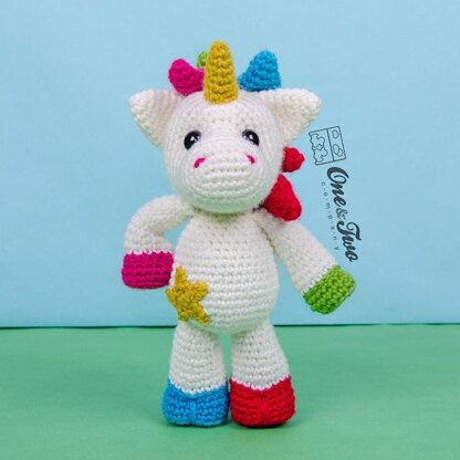 Nuru the Unicorn Amigurumi