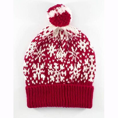 Snow Flurries & Flakes Hat