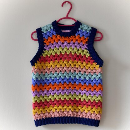 Granny Stripes Vest