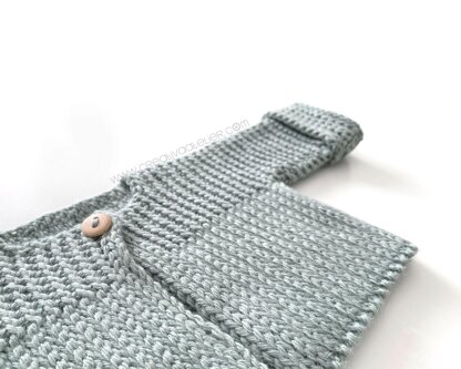Size 6 years - ITSY-BITSY Crochet Cardigan