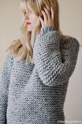 The Campfire Jumper Knitting pattern by Darling Jadore