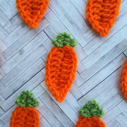 Super Easy Carrot Applique