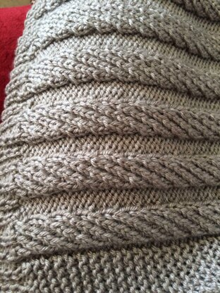 Twisted Column Blanket