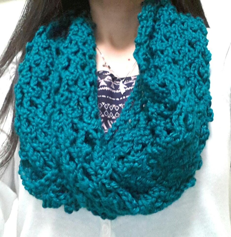 Crochet Scarves Lacy Infinity Scarf Crochet Pattern So Easy Lace