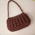 Crochet purse pattern: The Brown Bliss handbag