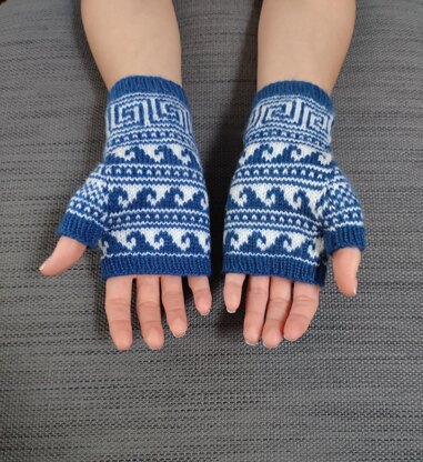 Aegean Sea Mitts