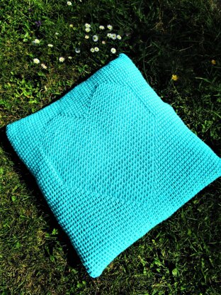 Textured Heart Cushion