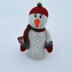 Knit snowman