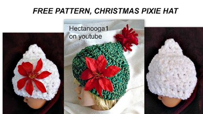 Christmas Pixie Hat