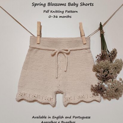 Spring Blossoms Baby Shorts | 0-24 months