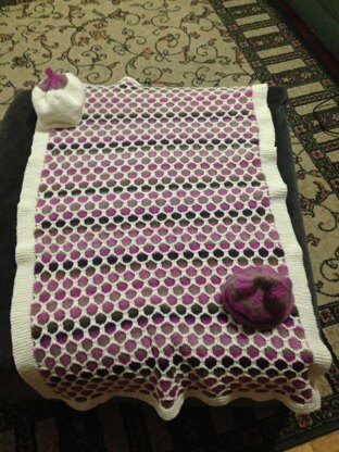 Beautiful baby blanket