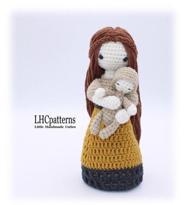 Mother with Baby Crochet Pattern