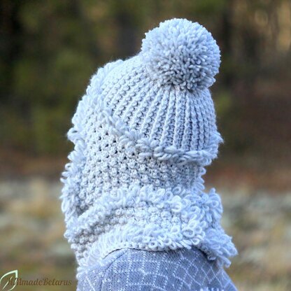 The Snowball earflap hat