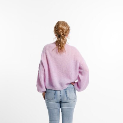 Plait Sleeve Sweater