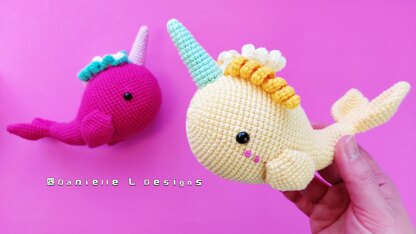 Narwhal Amigurumi | Whale amigurumi