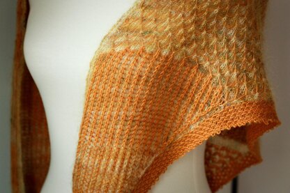 Bodie Island shawl