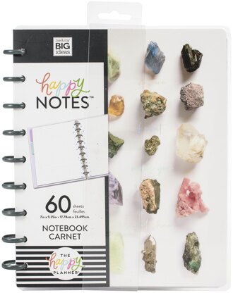 The Happy Planner Notebook W/60 Sheets - Crystal Vibes