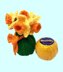 Daffodil holders:chocolate orange, cream egg etc