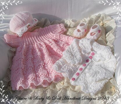 Lacy Dress & Jacket Set