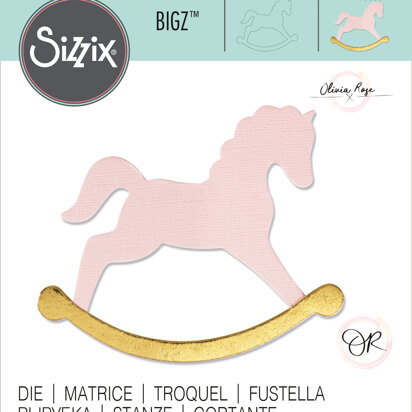 Sizzix Bigz Die - Rocking Horse by Olivia Rose