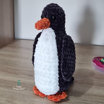 Pru the Penguin - US Terminology - Amigurumi