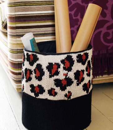 Debbie Bliss Leopard Waste Basket PDF