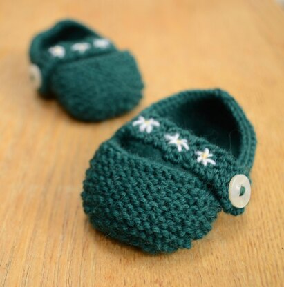 Baby Button Shoes