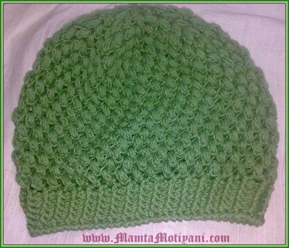 Crochet Slouchy Beret Beanie Pattern Unique & Easy