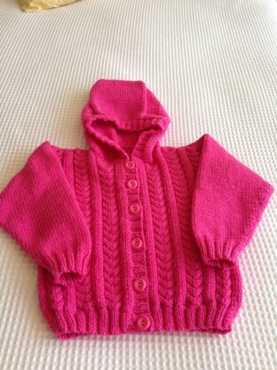 Emily's "proper pink" hoodie