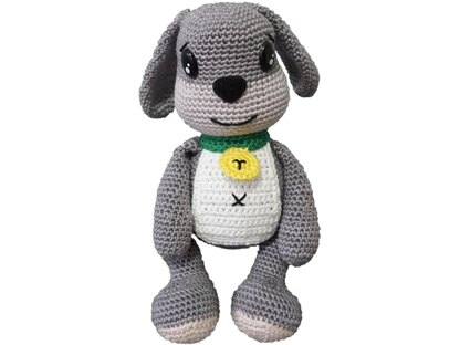 Crochet pattern dog Tom