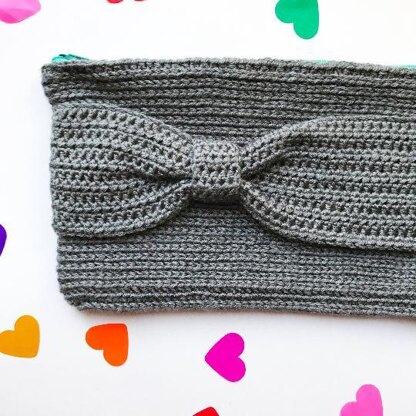 Bow Clutch Bag