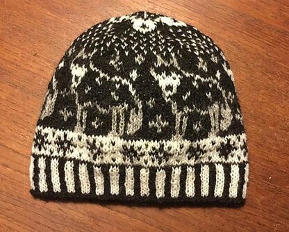 Lonely wolf beanie