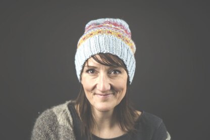 Four Fair-Isle Hats