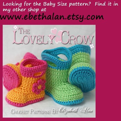 Toddler Goshalosh Booties