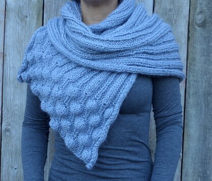 Super Chunky Bubble Shawl