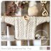 Niven Cable Sweater and Hat - P232
