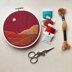 M Creative J Desert Landscape Embroidery Kit