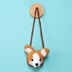 Corgi Dog's Head Car Hanging