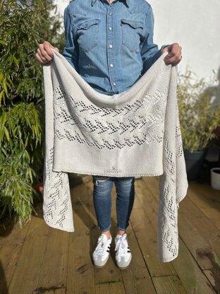 Lace Trail Shawl