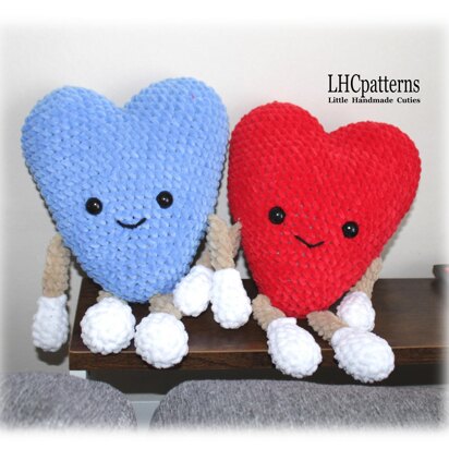 Seamless Heart Crochet Pattern