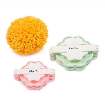 KnitPro Pompom Maker Nirvana Set of 2 6.5cm & 8.5cm