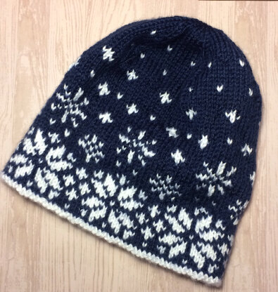 snowflake hat