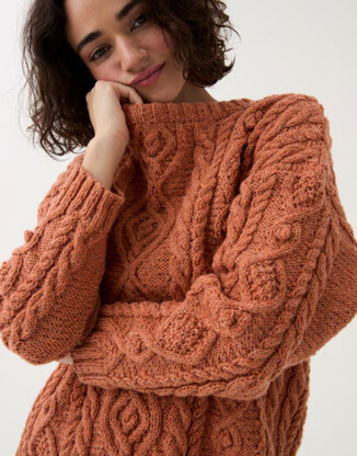 Sweater in Sirdar Loveful Recycled Tweed - 10785 - Downloadable PDF