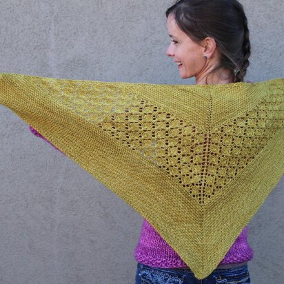 Peacock Lake - knitting pattern