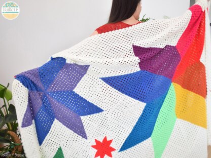 Fibonacci Star Blanket