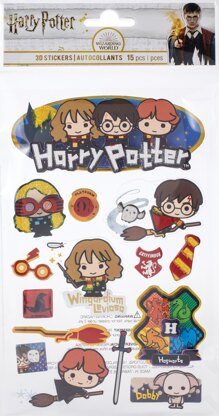 Paper House 3D Stickers - Harry Potter Chibi
