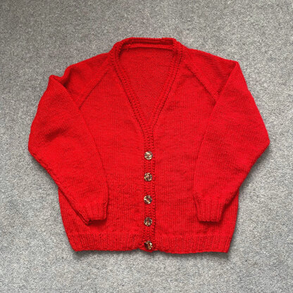 Cursed Red Cardigan