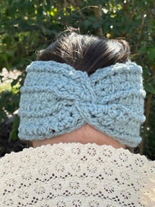 Rib Twist Ponytail Ear Warmers