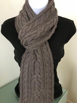 Camden Cabled Scarf