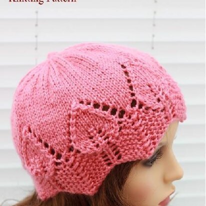 Knitting pattern ladies hat #28